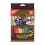 Олівці кольорові Yes 18 кольорів Jurassic World хакі (290736) - зменшене зображення 1