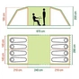 Намет Coleman Coastline™ 8 Deluxe (205118) - зменшене зображення 2