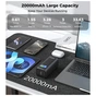 Батарея універсальна Choetech 20000mAh, PD/130W, QC, AFC , TFT, pass-through charging (B815C) - зменшене зображення 6