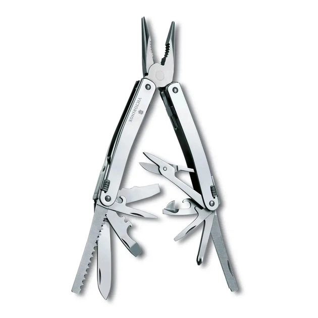 Мультитул Victorinox SwissTool Spirit X Plus Ratchet Leather Case (3.0236.L) - изображение 12