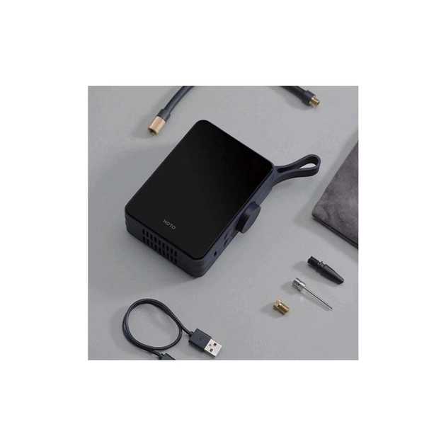 Автомобільний компресор Xiaomi HOTO Portable Electric Tire Inflator (QWCQB001) - picture 6