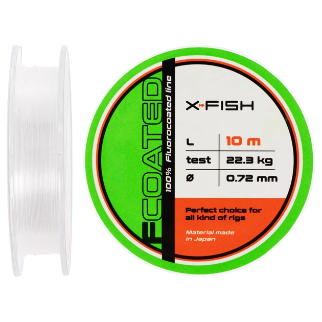 Флюорокарбон X-Fish FCoated 10m 0.72mm 22.3kg (1917.01.38) - изображение 1