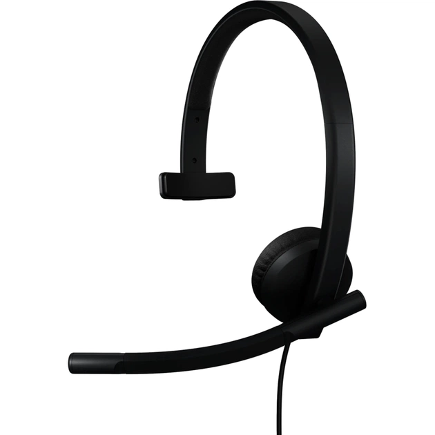 Наушники Logitech H570e Corded for Business Mono Teams USB-A Black (981-001426) - изображение 1