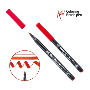 Художній маркер KOI Маркер-пензель акварельний Червоний, 19 (084511393073) зображення 1