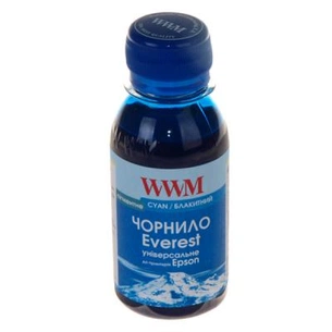 Чорнило WWM EPSON UNIVERSAL EVEREST pigmented Cyan (EP02/CP-2) зображення 1