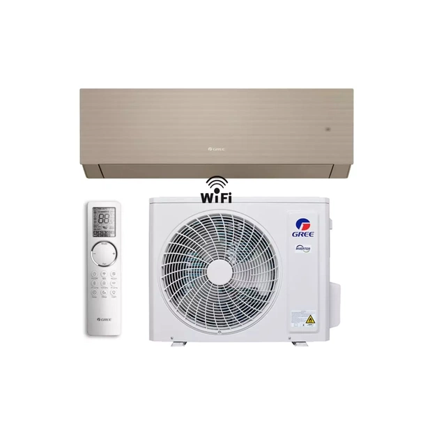 Кондиціонер Gree Clivia Inverter R32 (GWH18AUDXD-K6DNA1A Champagne) - зображення 1