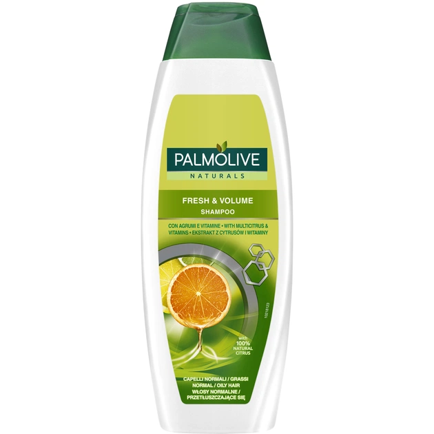 Шампунь Palmolive Naturals Цитрус Свіжість та об'єм 350 мл (8714789880464) - зображення 1
