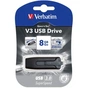 USB флеш накопичувач Verbatim 8GB Store 'n' Go Grey USB 3.0 (49171) - зменшене зображення 5
