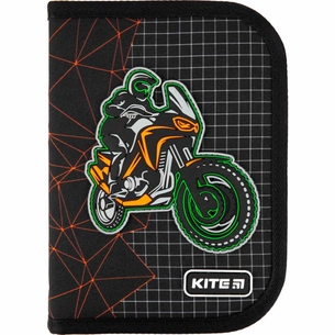 Пенал Kite Motorcross 622 без наповнення (K21-622-2) зображення 1
