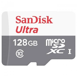 Карта пам'яті SanDisk 128GB microSDXC class 10 UHS-I Ultra (SDSQUNS-128G-GN6MN) зображення 1