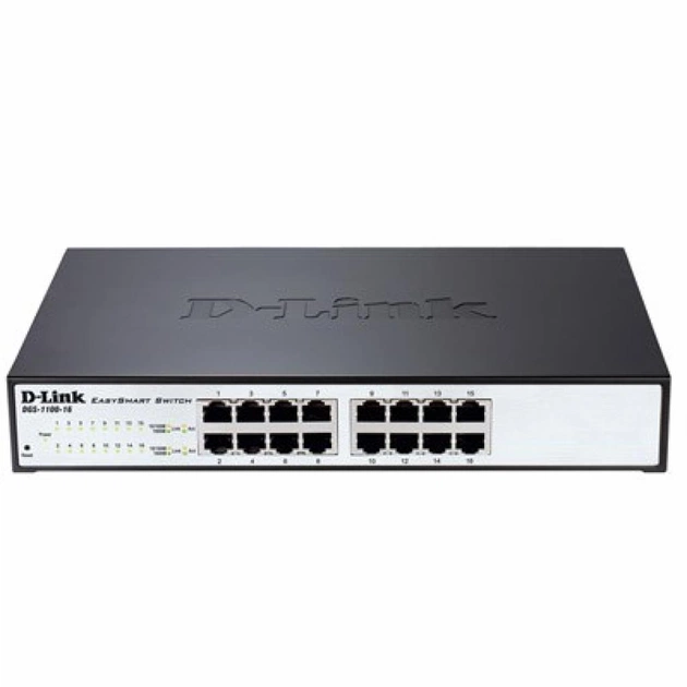 Комутатор мережевий D-Link DGS-1100-16 - изображение 1