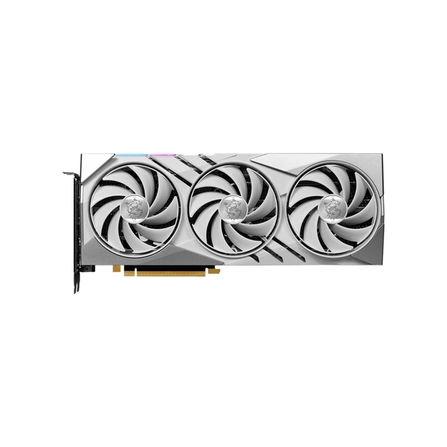 Відеокарта MSI GeForce RTX4070 12Gb GAMING X SLIM WHITE (RTX 4070 GAMING X SLIM WHITE 12G) - изображение 1