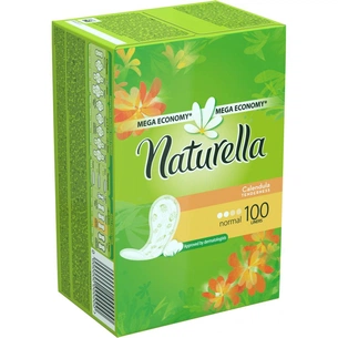Щоденні прокладки Naturella М'якість календули Normal 100 шт (8001090603722) зображення 1