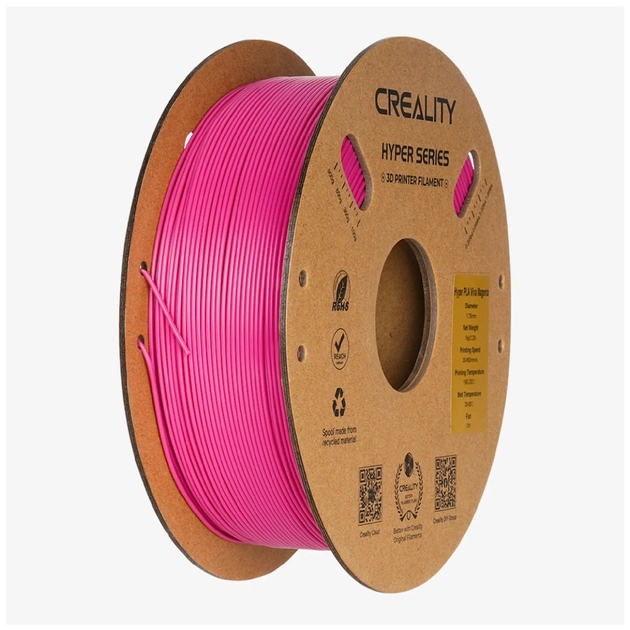 Пластик для 3D-принтера Creality PLA Hyper 1кг, 1.75мм, magenta (3301010413) - зображення 1