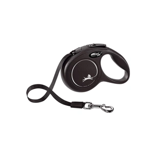 Повідець для собак Flexi New Classic XS стрічка 3 м (чорний) (4000498023129) зображення 1