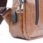 Сумка Vintage Через плече на два відділення Світло-коричнева (20561) - зменшене зображення 6