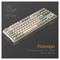 Клавіатура Ducky One 3 TKL Cherry MX Speed Silver UA USB Cream (DKON2187-PUAPXМAEGGC1) - зменшене зображення 11
