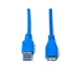 Дата кабель USB 3.0 AM to Micro B 0.5m Prologix (PR-USB-P-12-30-05m) - зменшене зображення 2