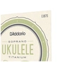 Струни для гітари D'Addario Titanium Ukulele Soprano (EJ87S) - зменшене зображення 4