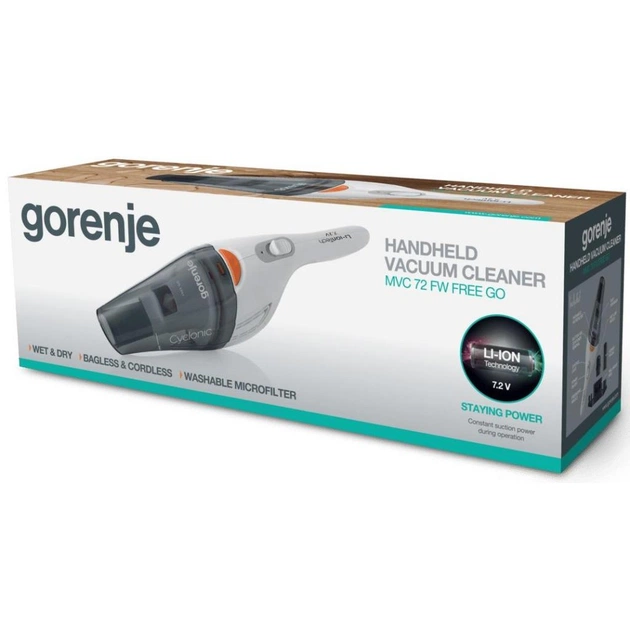 Пилосос Gorenje MVC 72 FW (MVC72FW) - зображення 10