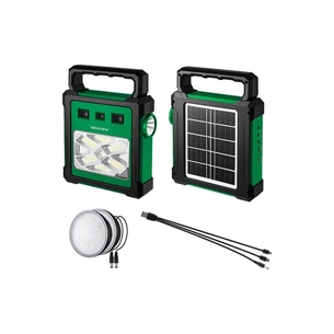 Ліхтар NEWVEW комплект NV-T260 Solar Panel 2400mAh (NWVW-NV-T260-GN) зображення 1