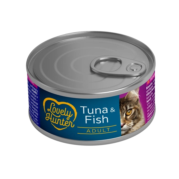 Консерви для котів Lovely Hunter Adult cats Tuna & Fish 85 г (LHU45469) - зображення 1