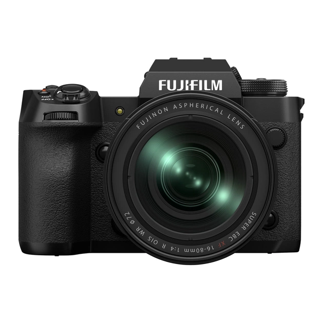 Цифровий фотоапарат Fujifilm X-H2 XF 16-80 F4 Kit Black (16781565) - зображення 1