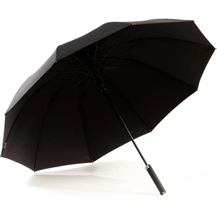 Парасоля Krago тростина Soft Black з ручкою із гумовим покриттям (umb-9-001) зображення 1