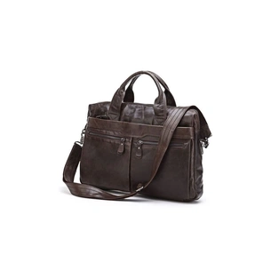 Сумка Vintage Коричнева (14088) зображення 1