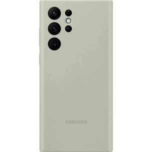 Чохол до мобільного телефона Samsung Silicone Cover Galaxy S22 Ultra Olive Green (EF-PS908TMEGRU) зображення 1