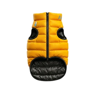 Курточка для тварин Airy Vest двостороння жовто-чорна L55 (1567) зображення 1