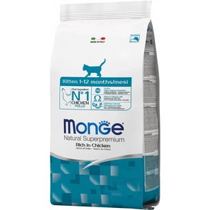 Сухий корм для кішок Monge Cat Monoprotein Kitten з фореллю 400 г (8009470005470) зображення 1