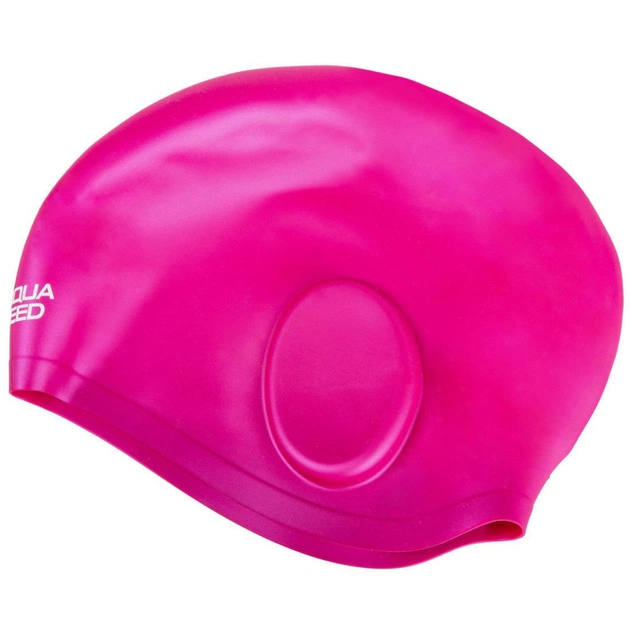 Шапка для плавания Aqua Speed Ear Cap Volume 60472 284-03 рожевий Уні OSFM (5905718604722) - изображение 1