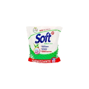 Пральний порошок Soft Linfa di Aloe Універсальний з активним киснем 1.1 кг (8003640015573) зображення 1