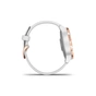 Смарт-годинник Garmin vivoactive 4S, White with Rose-gold Hardware (010-02172-23) - зменшене зображення 4