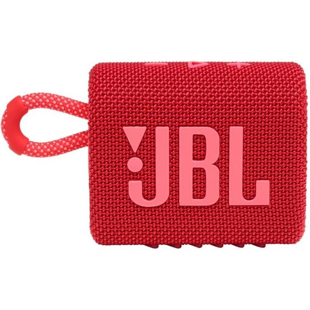 Акустична система JBL Go 3 Red (JBLGO3RED) - зображення 1