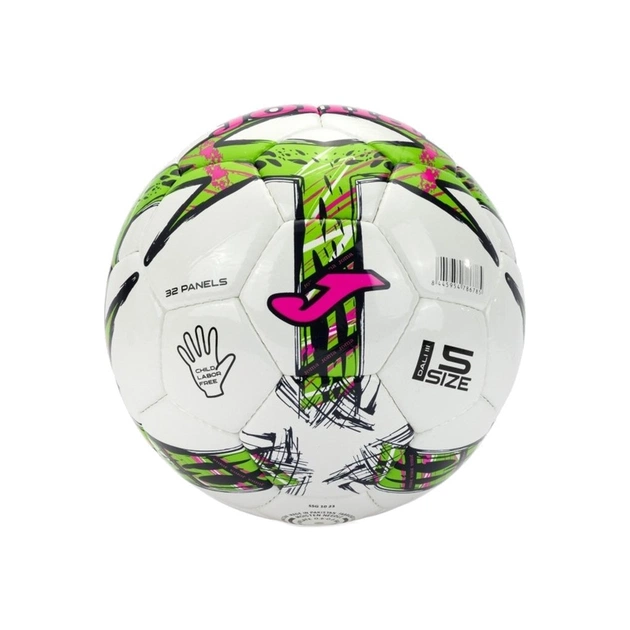 М'яч футбольний Joma Dal III (401412.334) Уні 5 Зелено-рожевий (8445954786785) - picture 2