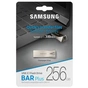 USB флеш накопичувач Samsung 256GB Bar Plus Silver USB 3.1 (MUF-256BE3/APC) - зменшене зображення 7