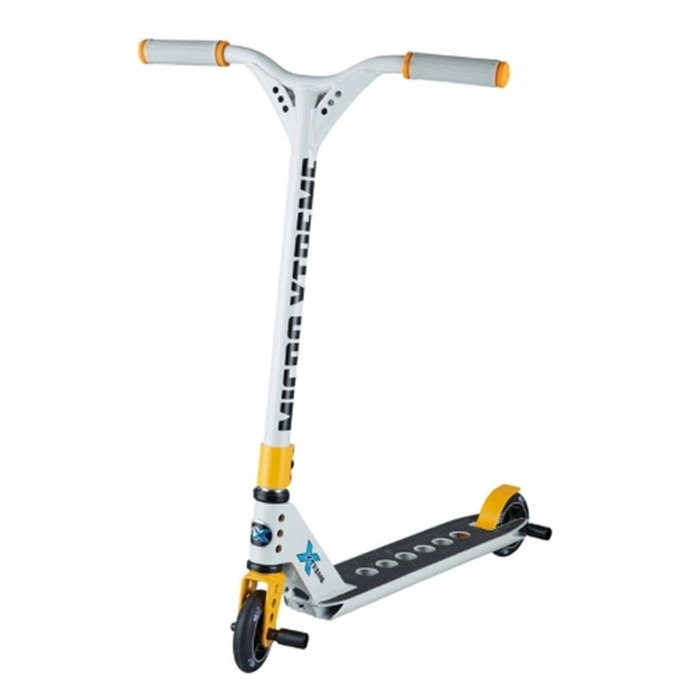 Самокат Micro MX Trixx 2.0 Grey Yellow (SA0186) - зображення 1