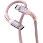 Дата кабель USB-C to USB-C 1.2m Magnetic 100W pink Verbatim (31857) - зменшене зображення 2