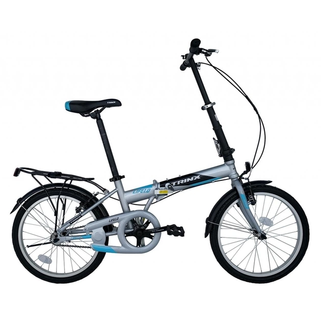Велосипед Trinx Life1.0 20" Grey-Black-Blue (10030052) - зображення 1