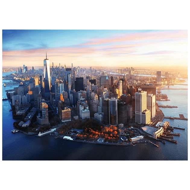 Пазл Trefl Premium Манхеттен, Нью-Йорк 1000 елементів (5900511108286) - picture 3