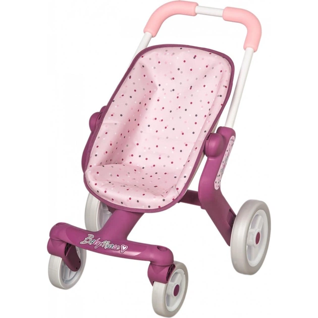 Коляска для ляльок Smoby Baby Nurse Прованс Прогулянка з поворотними колесами (251203) - изображение 1