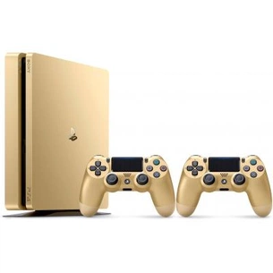 Ігрова консоль Sony PlayStation 4 Slim 500GB Gold + Геймпад Sony Dualshock 4 (311927) изображение 1