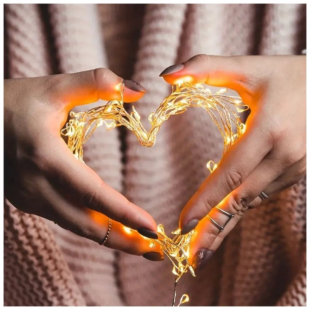 Гірлянда ColorWay Кластер LED 200 6 м 8 функцій Мідна струна Теплий колір 220 V (CW-G-200L6VC) - picture 7