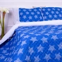 Покривало MirSon набір Print Line №7129 Blue Star 200х220 + 2 наволочки 50х70 (2200006079347) - зменшене зображення 3