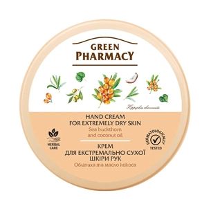 Крем для рук Зелена Аптека Для екстремально сухої шкіри рук з олією обліпихи 300 мл (4823015914690) изображение 1
