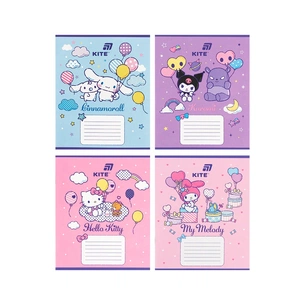 Зошит Kite Hello Kitty, 12 аркушів, коса лінія (HK26-235-2) зображення 1
