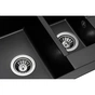 Мийка кухонна GRANADO LEON black shine (gr1001) - зменшене зображення 4