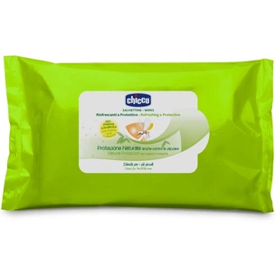 Дитячі вологі серветки Chicco Anti-Mosquito 20 шт (09569.00) зображення 1